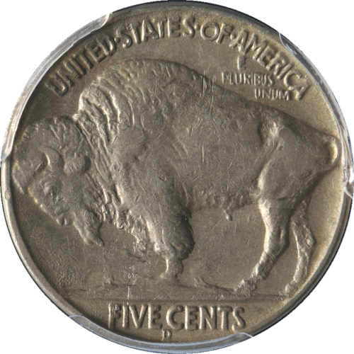 1937-D 3 Legs Buffalo Nickel